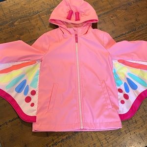 Cat & Jack Butterfly Rain Jacket